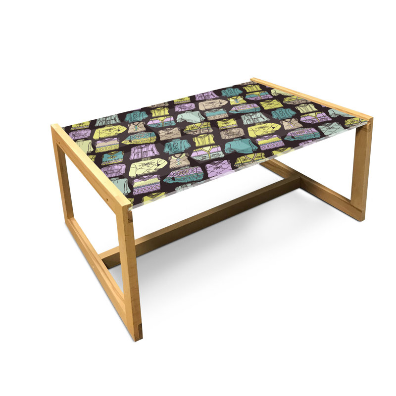 Inderpreet Sled Coffee Table, 40cm H x 91cm W x 62cm D
