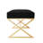 Aurora Velvet X-Leg Base Bench-26119931