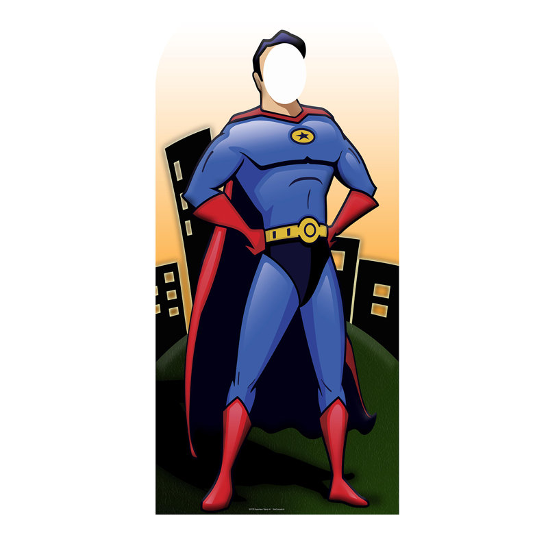 Superhero Cardboard Standup