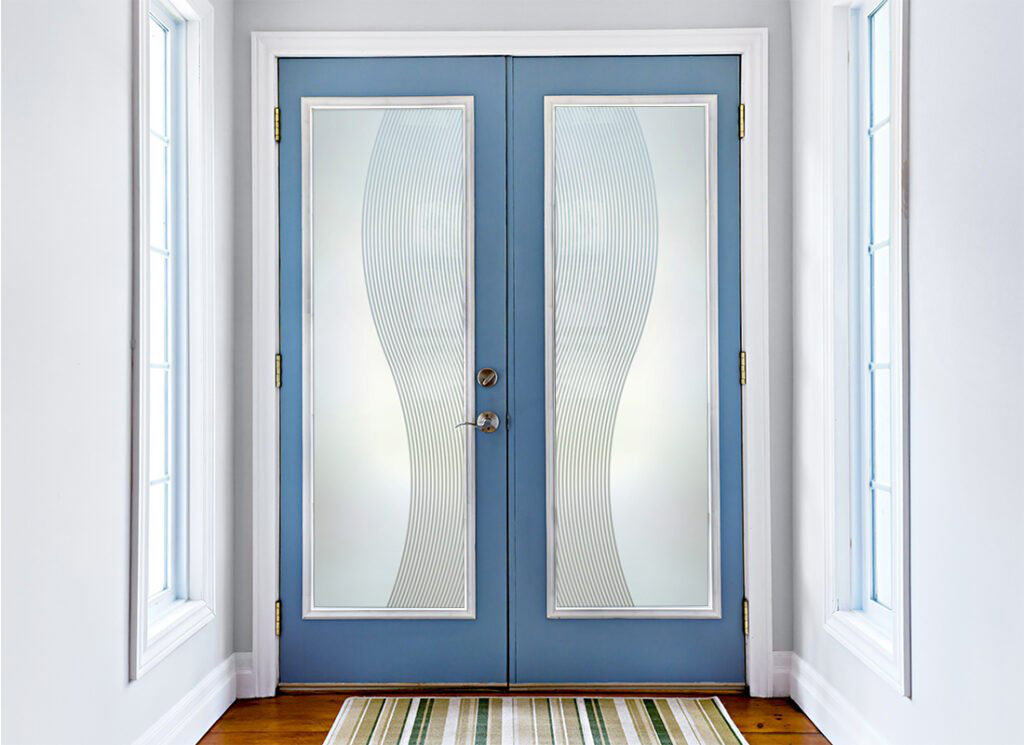 Exterior door - 2140 - Puertas Alpujarreñas - wooden / pivoting with offset  axis / without glazing