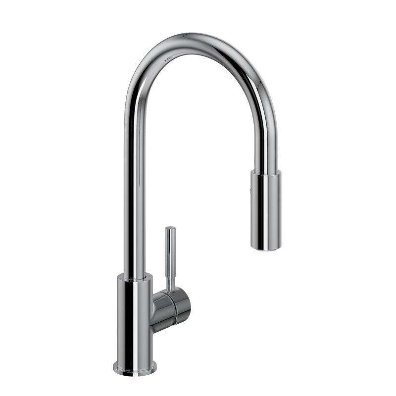 Lux Pull-Down Kitchen Faucet, Polished Chrome