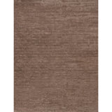 Hand Knotted Area Rug in Mulberry/Brown