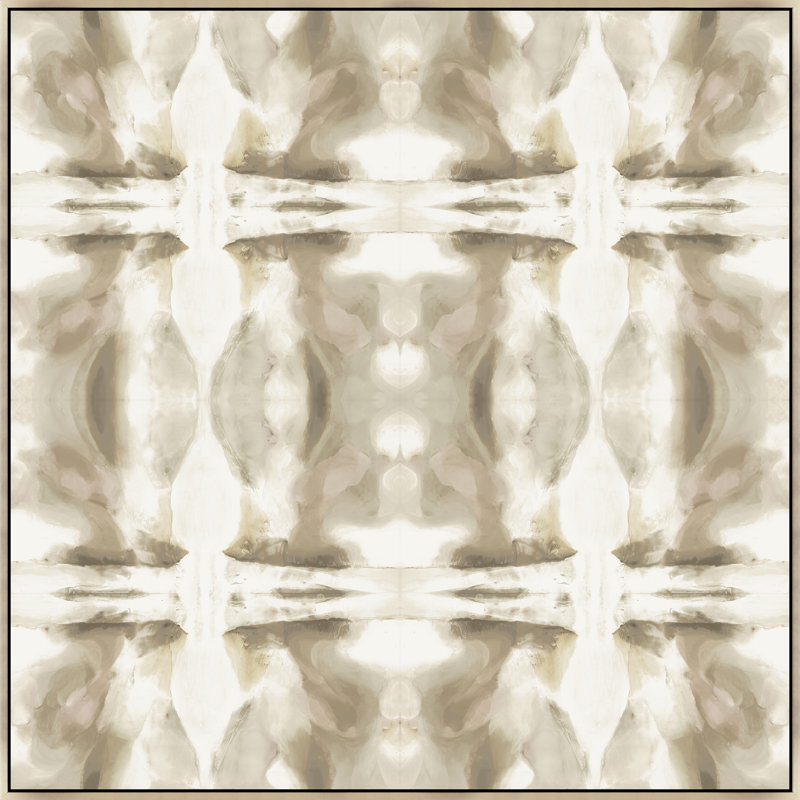 Decalcomanie VIII Print by Giselle Kelly, 37.5" H x 37.5" W, Glass Coat