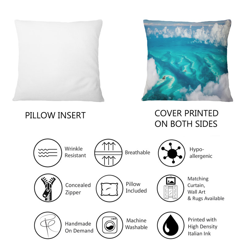 Reversible Throw Pillow