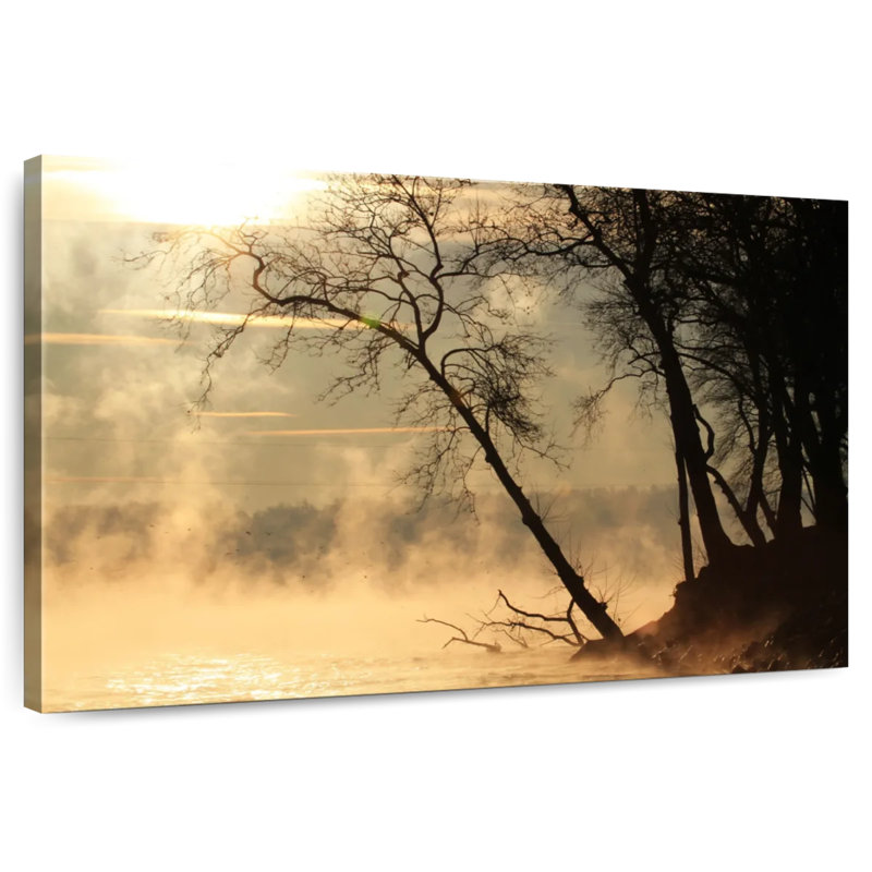 Alvord Misty Susquehanna River, H 24 po x l 36 po