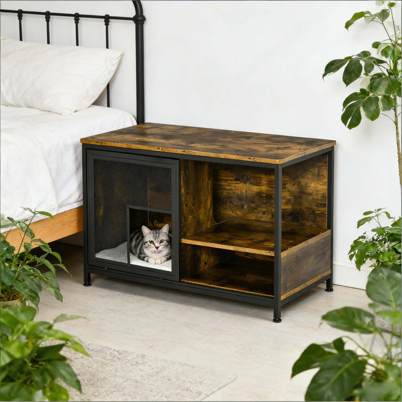 End Table Pet House,Wooden Cat House