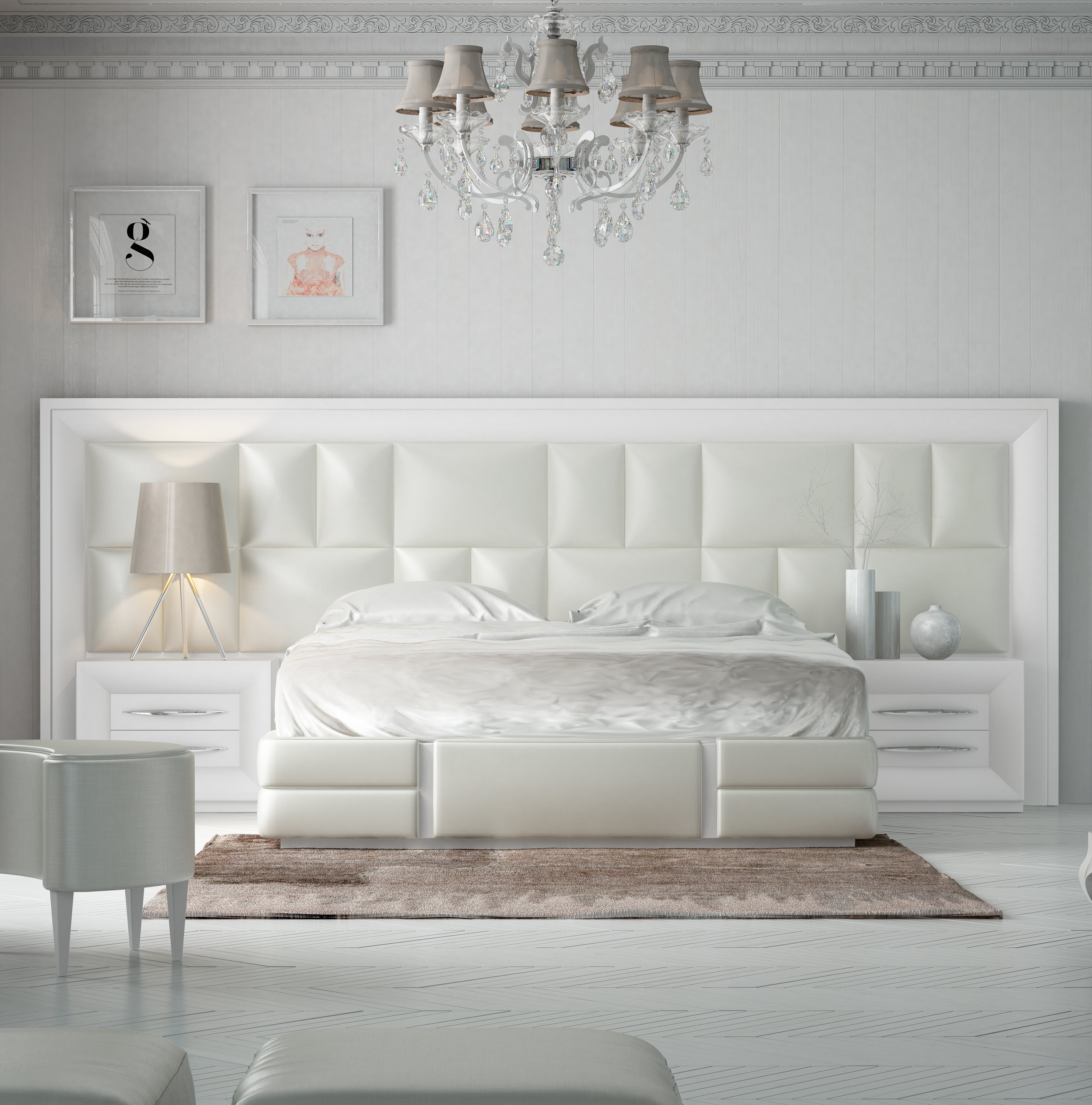 Hickory White Navarre Bedroom Group Bedroom 3-Piece Bedroom Set