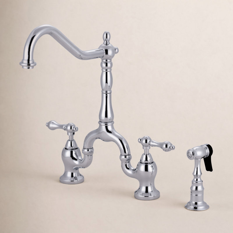 Robinet de cuisine Kingston, Chrome poli