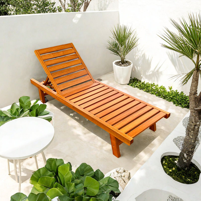 Chaise longue d'extérieur Lashira