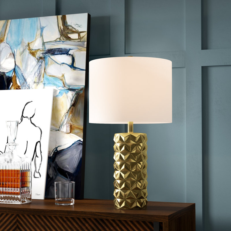 Lampe de table 25,5 "or