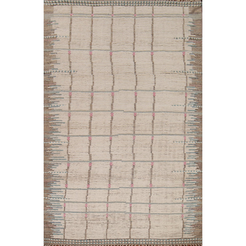 Tapis marocain en laine 8 x 11