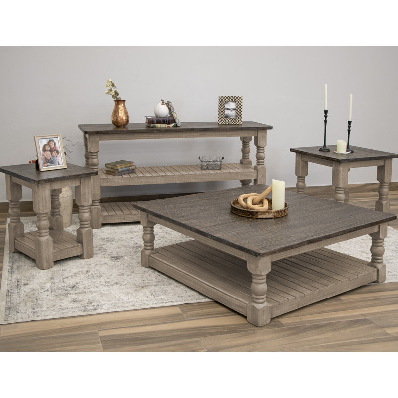 Gweneth Solid Wood Coffee Table
