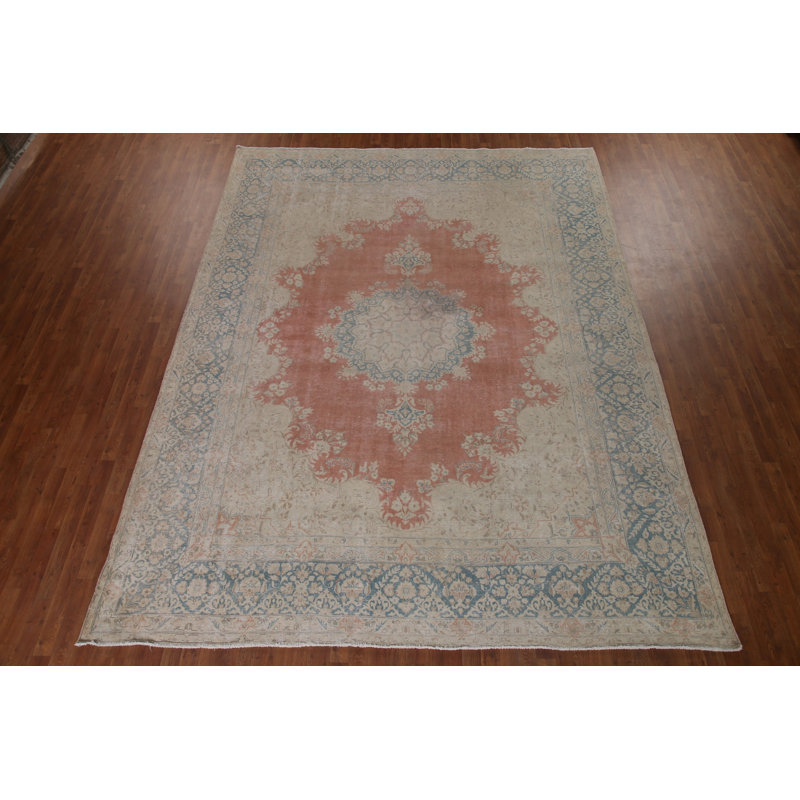 Tapis traditionnel délavé 10 x 13