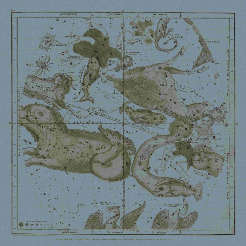 " Zodiac I " by W.G. Evans, 36" H x 36" W