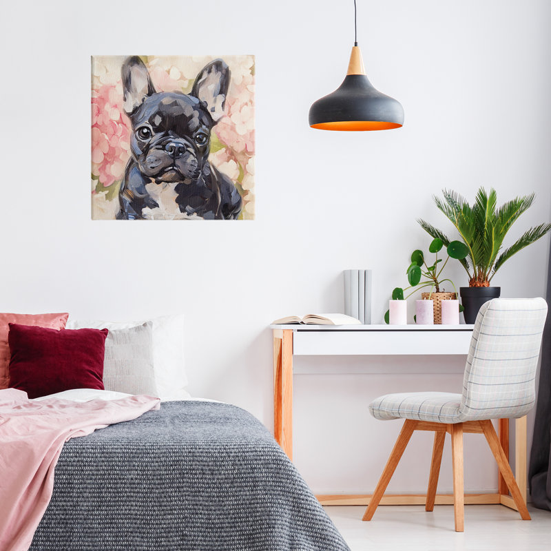 «Sweetest Little Bulldog», conception de Tina LeCour, H 17 po x l 17 po