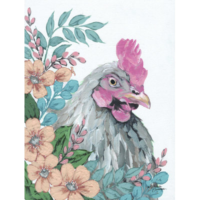 " Hen In The Garden " by Michele Norman