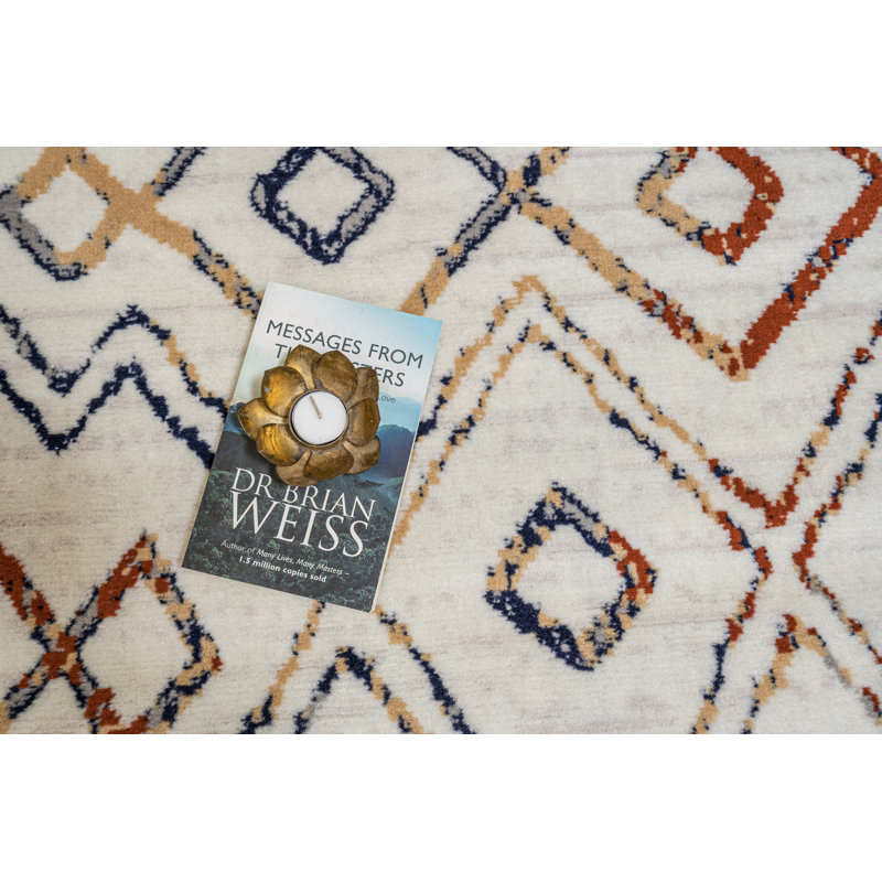 Mcnealy Geometric Indoor Rug, Rectangle 7'8" x 11'