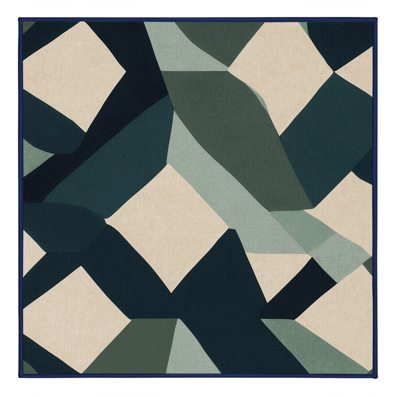 Nebula Arch Rug, Square 5'