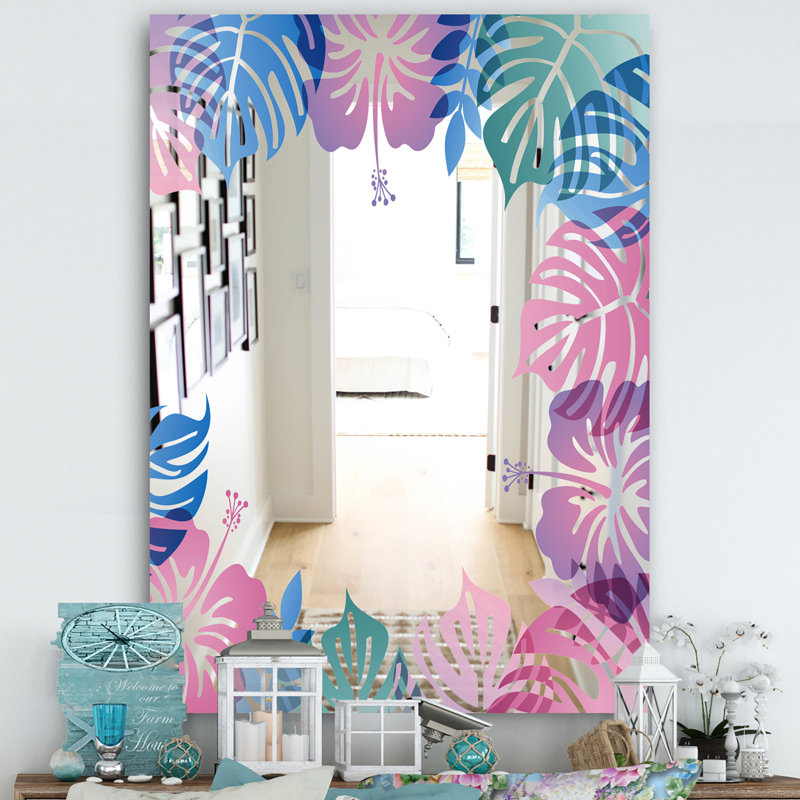 Miroir d'appoint Tropical Mood 11, H 39,4 po x l 29,5 po