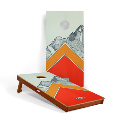 Planches cornhole 2X4 Mount Elakai