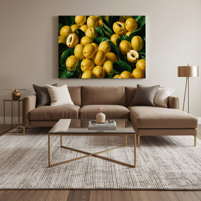 «Fruit Abiu», art mural sur toile vert