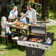 MELLCOM 3 - Burner Countertop Liquid Propane Gas with Side Burner