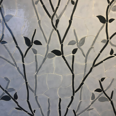 Jazz 11" x 11" Glass Mosaic Wall Tile