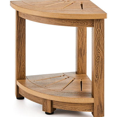 Banc de douche en coin 350 lb