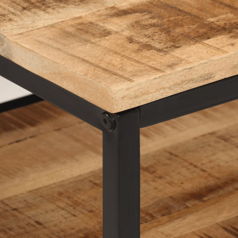 Akien Coffee Table with Storage, 30cm H x 35cm L x 35cm W