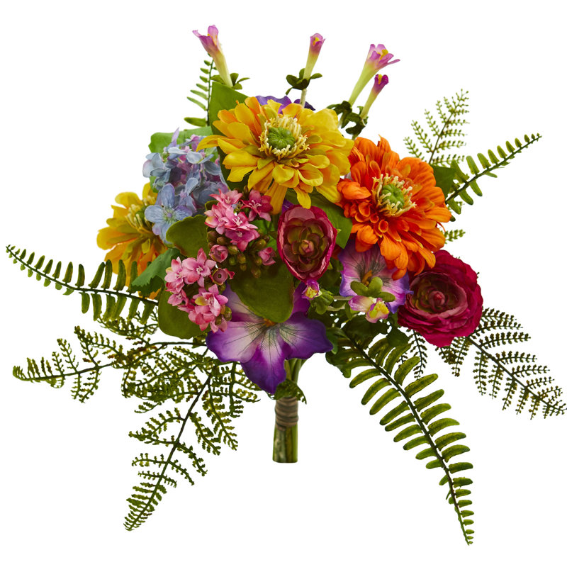 Arrangement de fleurs artificiel mélangé artificiel
