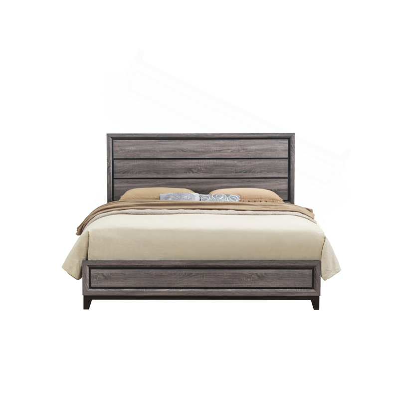 GRAND LIT MIRAGE GRIS