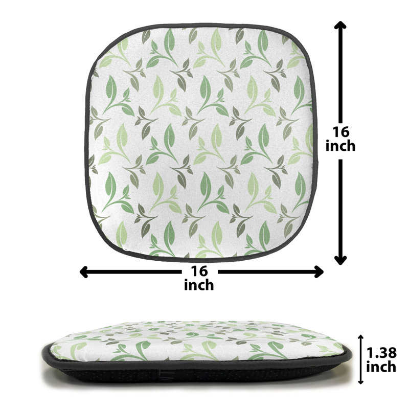 Outdoor 1.38'' Dining Chair Seat Cushion