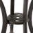 Outdoor 19" Cast Aluminum Side Table