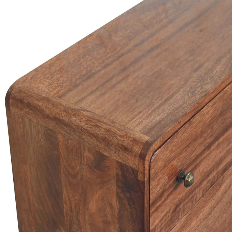 Commode caramel miel et bois
