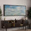 Vaste ciel bleu rempli de nuages, reproduction sur toile-98042148-111176916