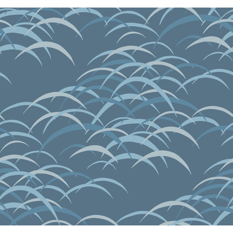 Abstract Wallpaper Roll, Blue
