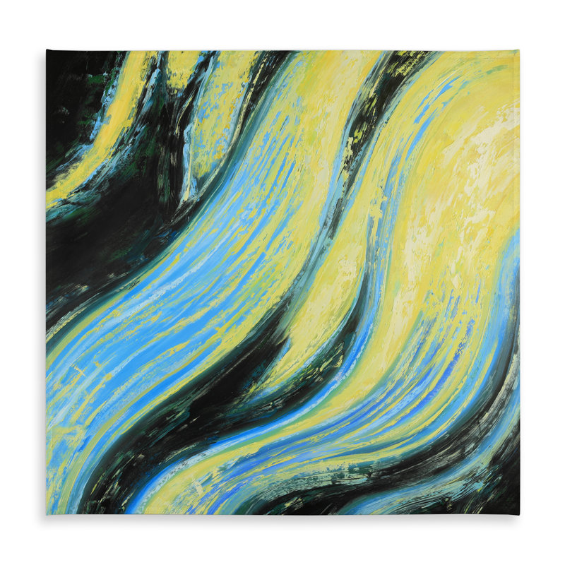 Wavy Magical Liquid - Bedroom Waves Tablecloth for Home Decor