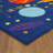 Weranna Outer Space Solar Educational Learning Game Play Non Slip Kids Rug Carpet Classroom Playroom Mat-1877158526