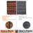 20 PCS Interlocking Deck Tiles Striped Pattern-105121981