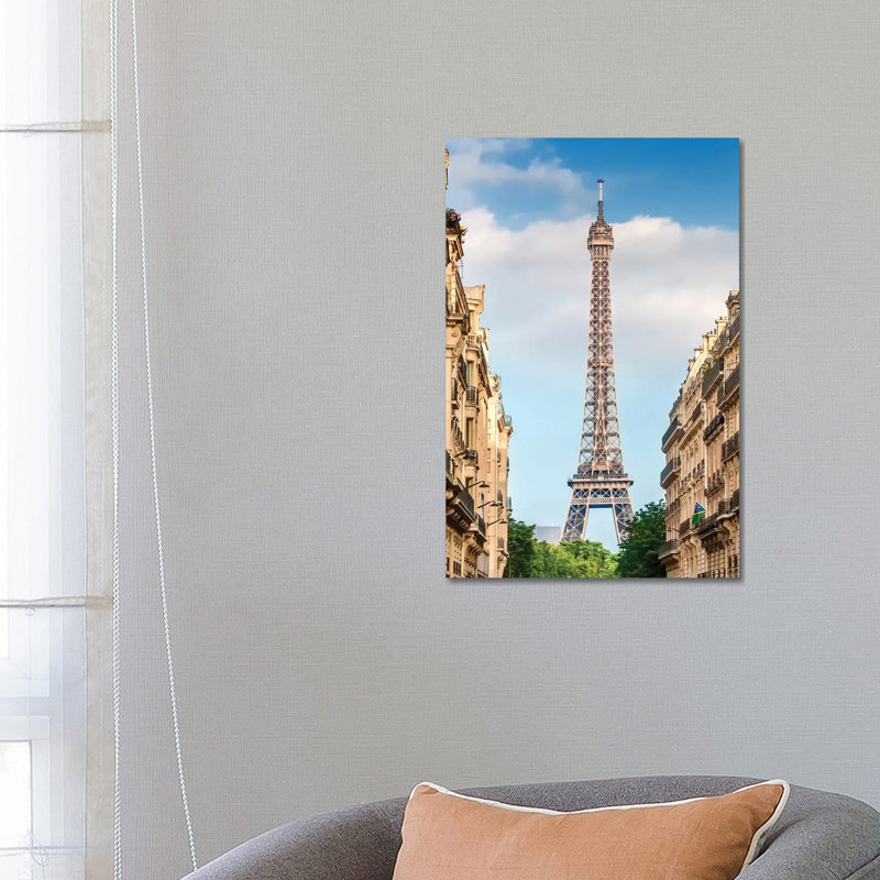 Parisian Flair 1 Piece Wrapped Canvas Wall Art, 66.04 cm H x 45.72 cm W x 3.175 cm D