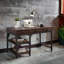 Bureau d'écriture en métal argenté antique-111949669