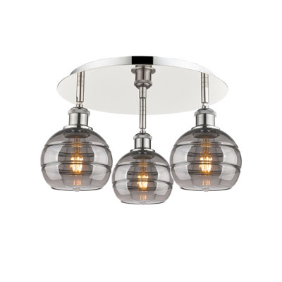 Plafonnier semi-encastré Glassoff