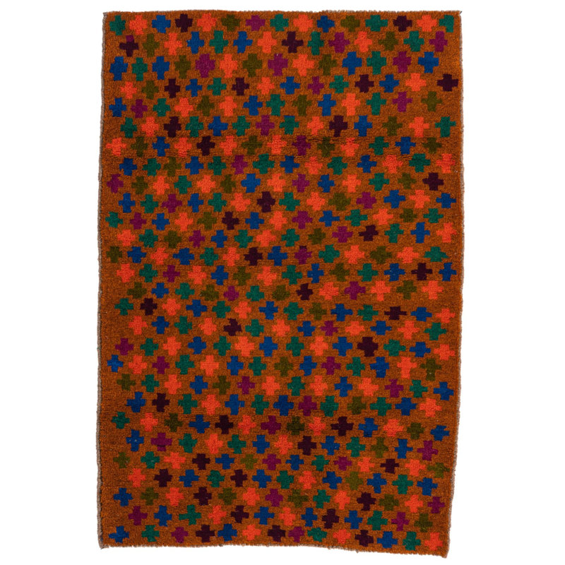 Tapis orange Neela