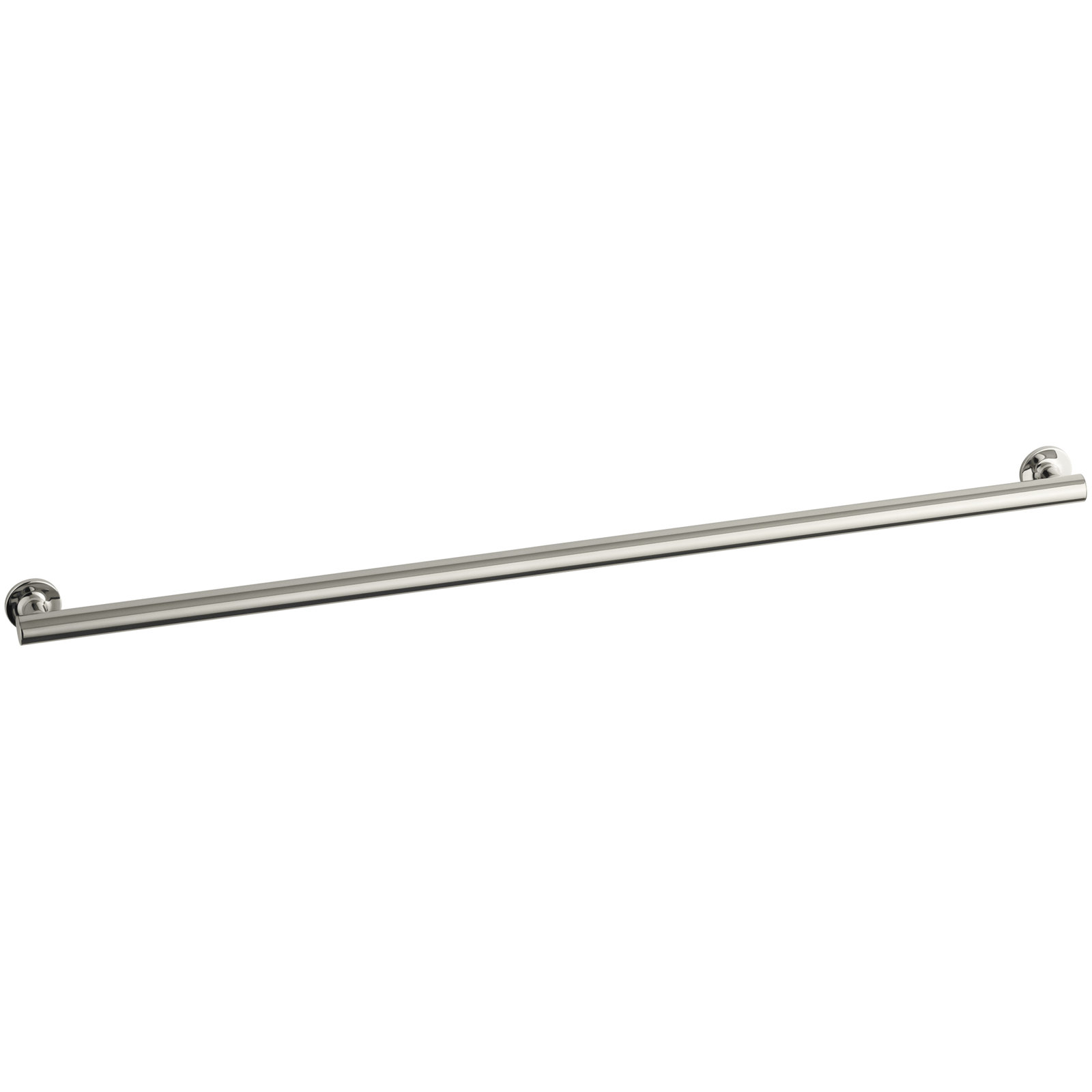 Purist Grab Bar, Polished Stainless, 48"W