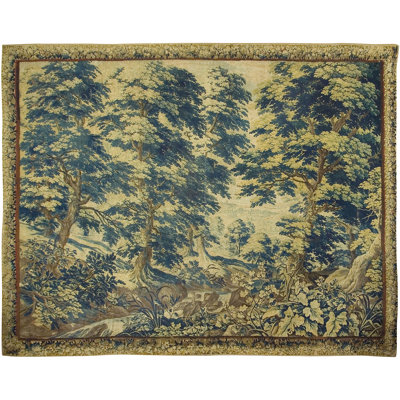 Tapis flamand Verdure du 18e siècle