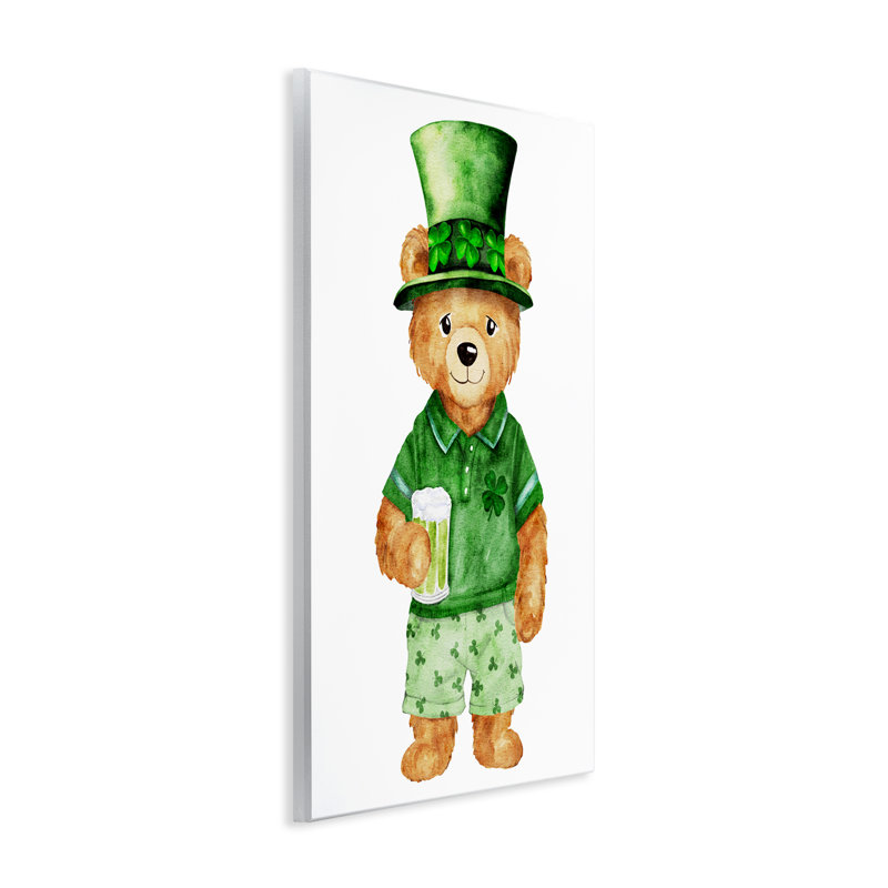 Plaque murale Saint-Patrick, par Amy Hall, H 19 po x l 13 po