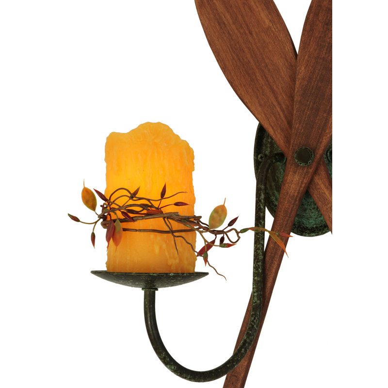 Rustic Lodge 2 - Light Armed Sconce