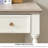 Simple White Rectangular Solid Wood Writing Desk