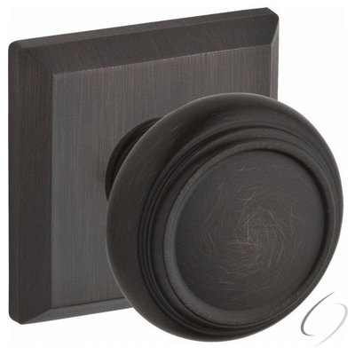 Traditional Privacy Door Knob with Traditional Square Rose