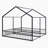 Tumay Metal Canopy Bed-1800966164